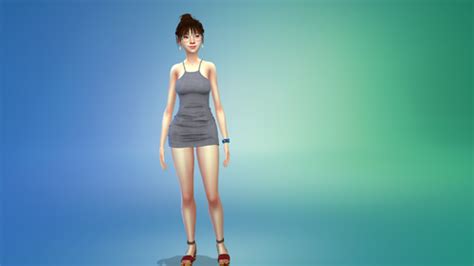 a girl with glasses sim with cc the sims 4 sims