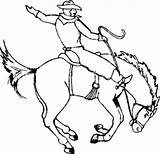 Coloring Rodeo Cowboy Pages Horse Drawing Bull Print Kids Sitting Crazy Bucking Riding Getcolorings Printable Color Bold Clipartmag Getdrawings Clipart sketch template