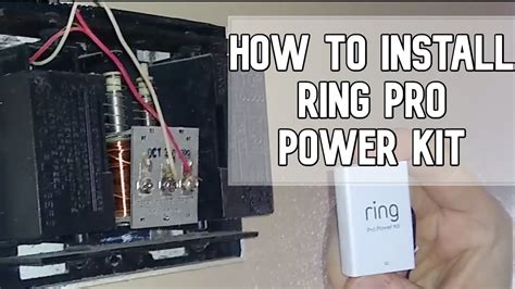 install  ring pro power kit   ring video doorbell pro video ring