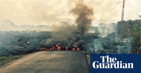 Lava Flows From Kilauea Volcano In Hawaii In Pictures Us News The