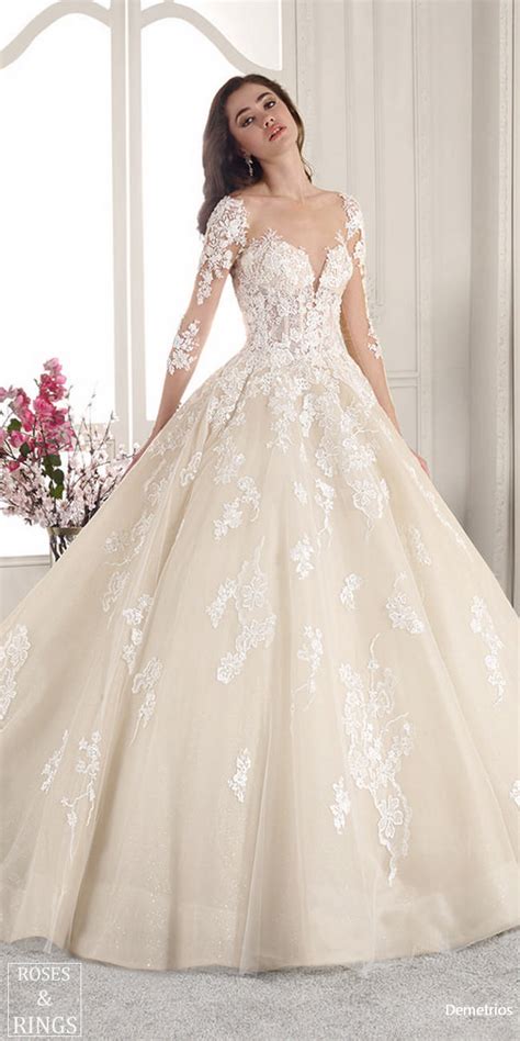 Demetrios Bridal 2019 Wedding Dresses Roses And Rings