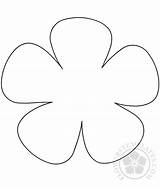 Petal Flowerstemplates sketch template