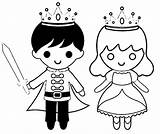 Prince Little Coloring Pages Getdrawings sketch template