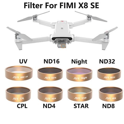 camera filter  xiaomi fimi  se cpl uv star      neutral density filters  fimi