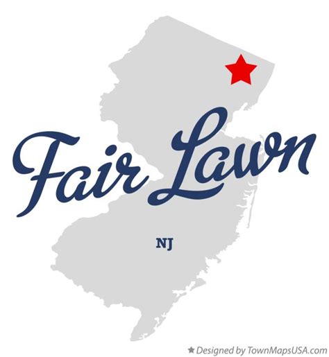 map  fair lawn nj  jersey