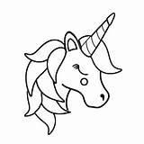 Unicorn Perky Buddy sketch template