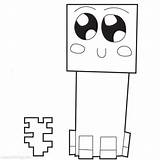 Creeper Wither sketch template