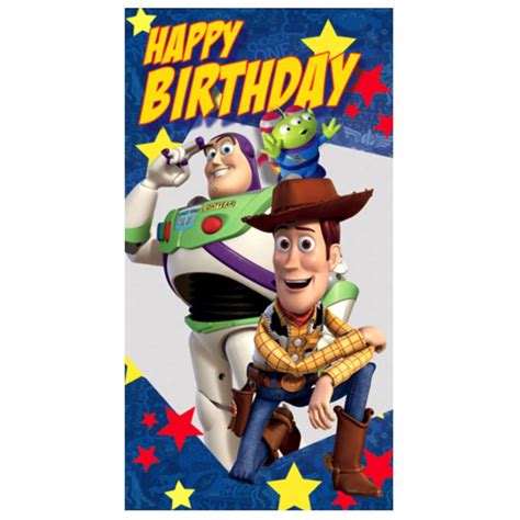 happy birthday toy story birthday card cw character brands