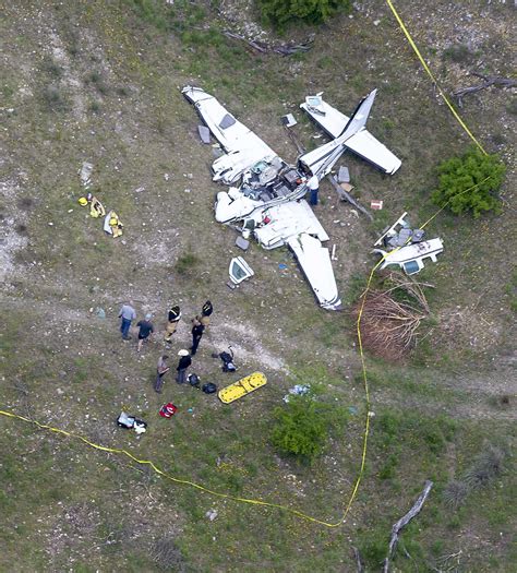 dead  kerrville plane crash dps confirms