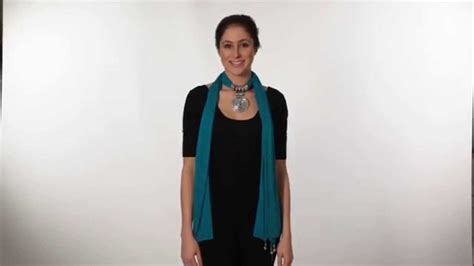 wear  jewellery scarf youtube