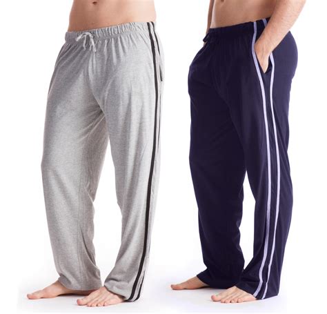 mens lounge pants tracksuit bottoms sports trousers  pack gents boys size ebay