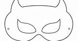 Mask Batman Coloring sketch template