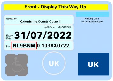 youll   renew  blue badge oxfordshire county council
