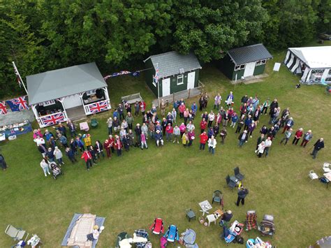 jubilee drone photograph wootton courtenay