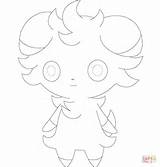 Coloring Espurr Pages Pokemon Drawing Linearts Categories sketch template