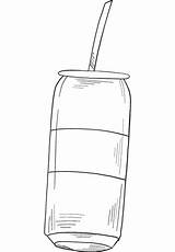 Soda Supercoloring sketch template