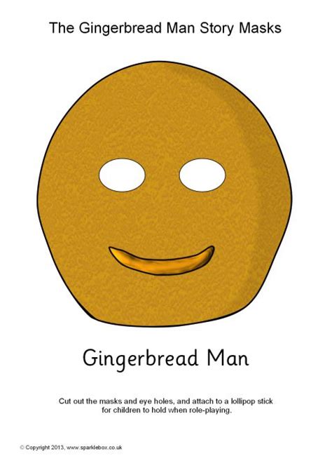 gingerbread face mask faceginger