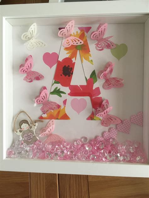 white frame filled  lots  paper butterflies