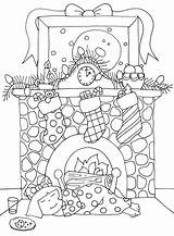 Fireplace Christmas Coloring Dearie Dolls Stamps Digi Pages Drawing Beautiful Freedeariedollsdigistamps Getdrawings Getcolorings Digital Stamp Printable Adult Pm Posted Color sketch template