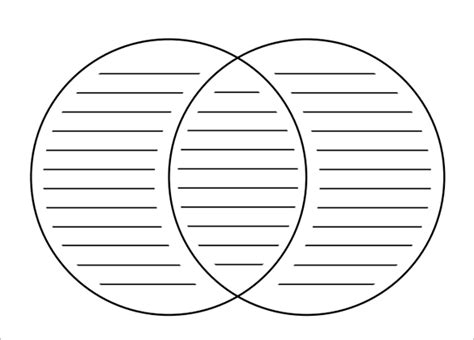 venn diagram templates   word  format