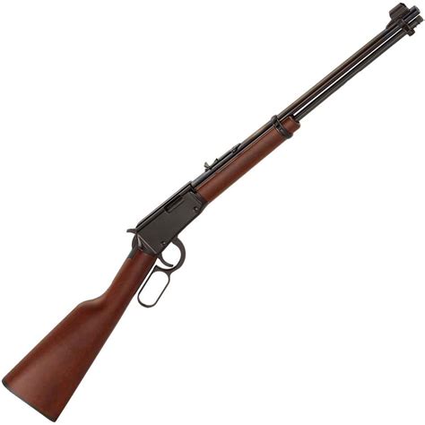 henry classic blued lever action rifle  long rifle  sportsmans warehouse