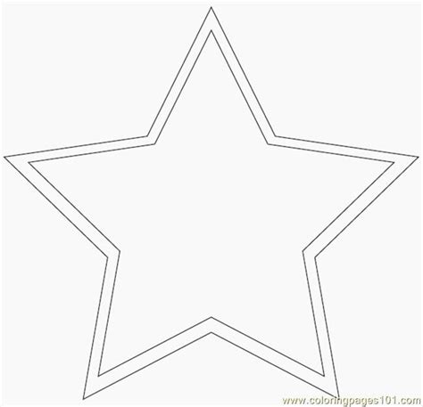star stencils printable  printable coloring page main star