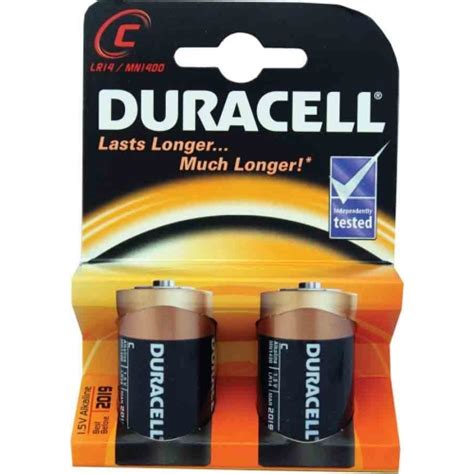 Baterija Alkalna Duracell R14 C 1 5v