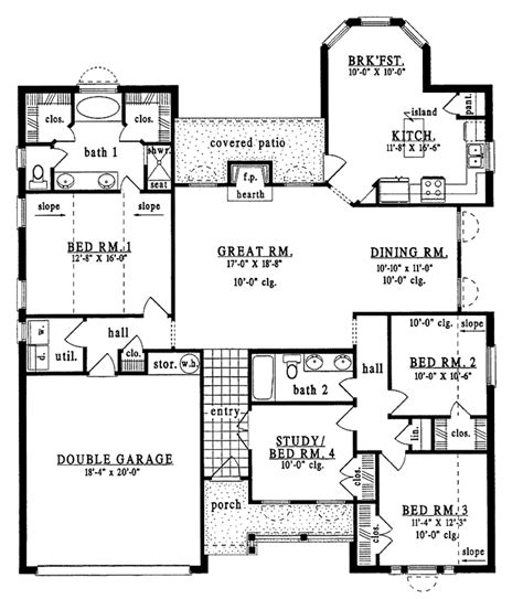country style house plan  beds  baths  sqft plan   dreamhomesourcecom