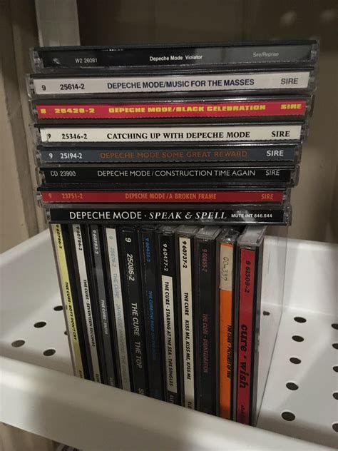 My Depeche Mode And Cure 80s And Early 90s Cd Collection Cd Collectors