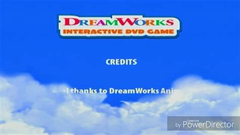 dreamworks interactive dvd game credits youtube