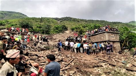 Nepal Rescuers Resume Search In Villages Hit By Deadly Landslide Next