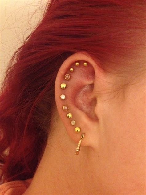 pretty ear piercings thatll inspire   add  studs stat