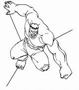 Coloring Hulk Pages Strong Man Flash Logo Drawing Getdrawings Color Easy Getcolorings Print sketch template