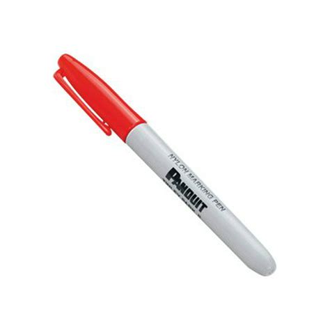 panduit permanent marker  cable marking  indoor red qty  pack  walmartcom