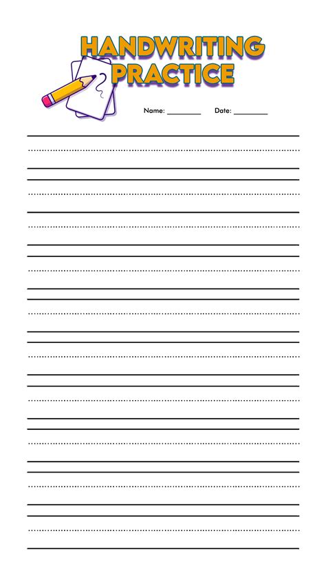 printable blank writing practice worksheets    worksheetocom