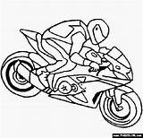 Coloring Pages Bike Motorcycle Motorcycles Dirt Motocross Sportbike Motor Drawing Suzuki Color Kids Online Racer Ken Roczen Bikes Birthday Colouring sketch template