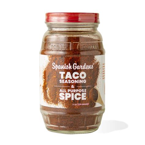 Spanish Gardens Taco Seasoning And All Purpose Spice 6