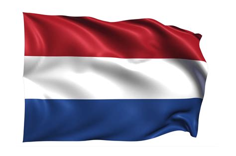 nederland golvend vlag realistisch transparant achtergrond  png  transparent