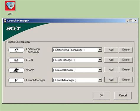 change  acer netbooks function key popup display