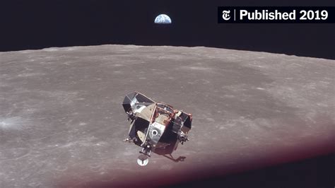 reliving the apollo 11 moon landing in pictures the new york times