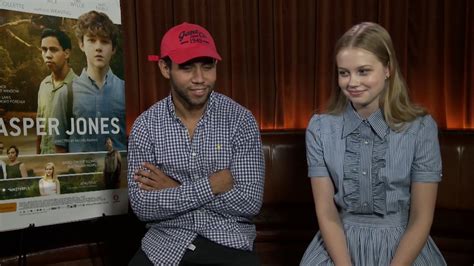 angourie rice and aaron mcgrath talk spider man homecoming the beguilded and glitch series 2 youtube