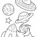 Universe Coloring Pages sketch template