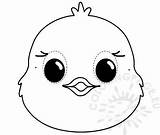 Chick Template Easter Mask Masks Animal Coloring Outline Coloringpage Eu sketch template