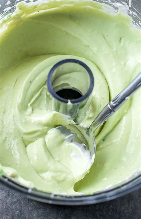 creamy avocado dressing peas  crayons