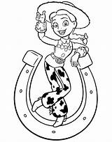 Toy Story Coloring Pages Printable Jessie Book sketch template