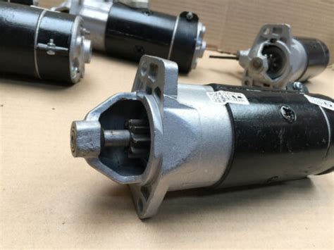classic fiat  reconditioned starter motor lever type start ebay