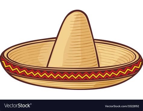 sombrero mexican hat royalty  vector image affiliate hat mexican sombrero royalty