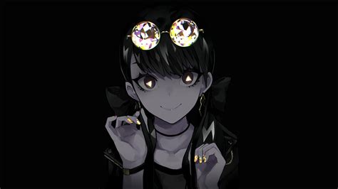 dark anime girl  wallpaper moewalls