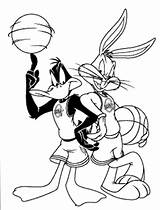 Looney Tunes Pernalonga Patolino Basquete Jogando Daffy Colorir Imprimir Coloriage Tudodesenhos Effortfulg Aventuras Pixy Azcoloring sketch template