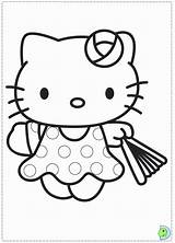 Kitty Hello Coloring Drawing Pages Dinokids Cartoon Library Clipart Colouring Cliparts Printouts Hula Coloringpage Close Comments sketch template